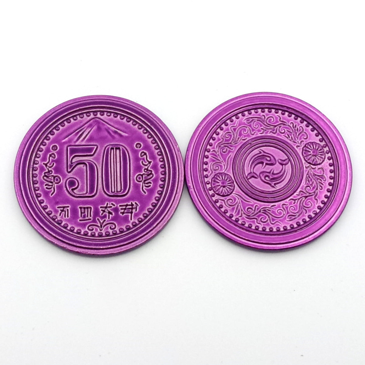 Scythe Metallmünzen 2er und 50er