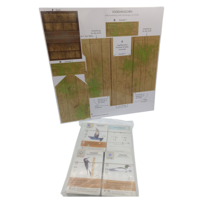Wingspan Combi-Set complete card set GERMAN and dice tower bird feeder