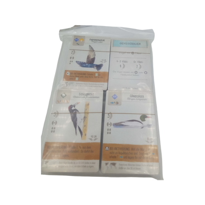 Wingspan Combi-Set complete card set GERMAN and dice tower bird feeder