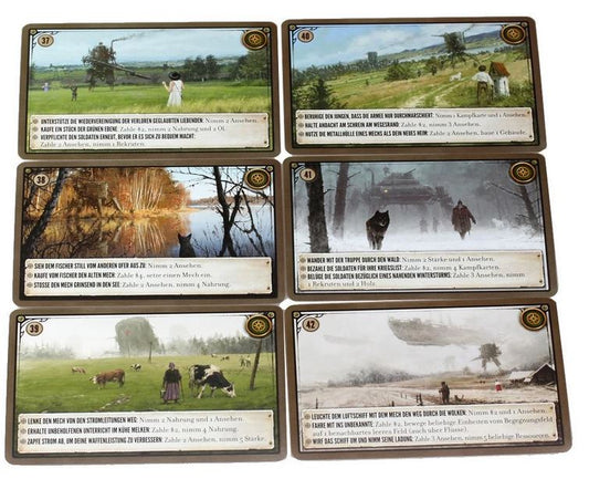 Scythe Kombiset Promokartensets #1 - #5