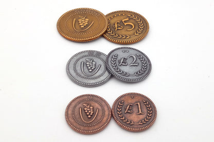 Metallmünzen / Metal coins Viticulture
