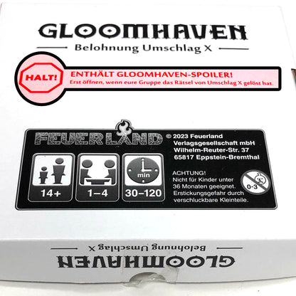Umschlag X für Gloomhaven