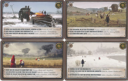 Scythe Kombiset Promokartensets #1 - #5