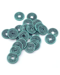 Scythe metal coines value 1