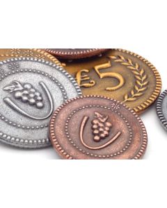 Viticulture metal coins