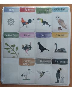 Wingspan dice tower bird feeder + sort cards for expansions