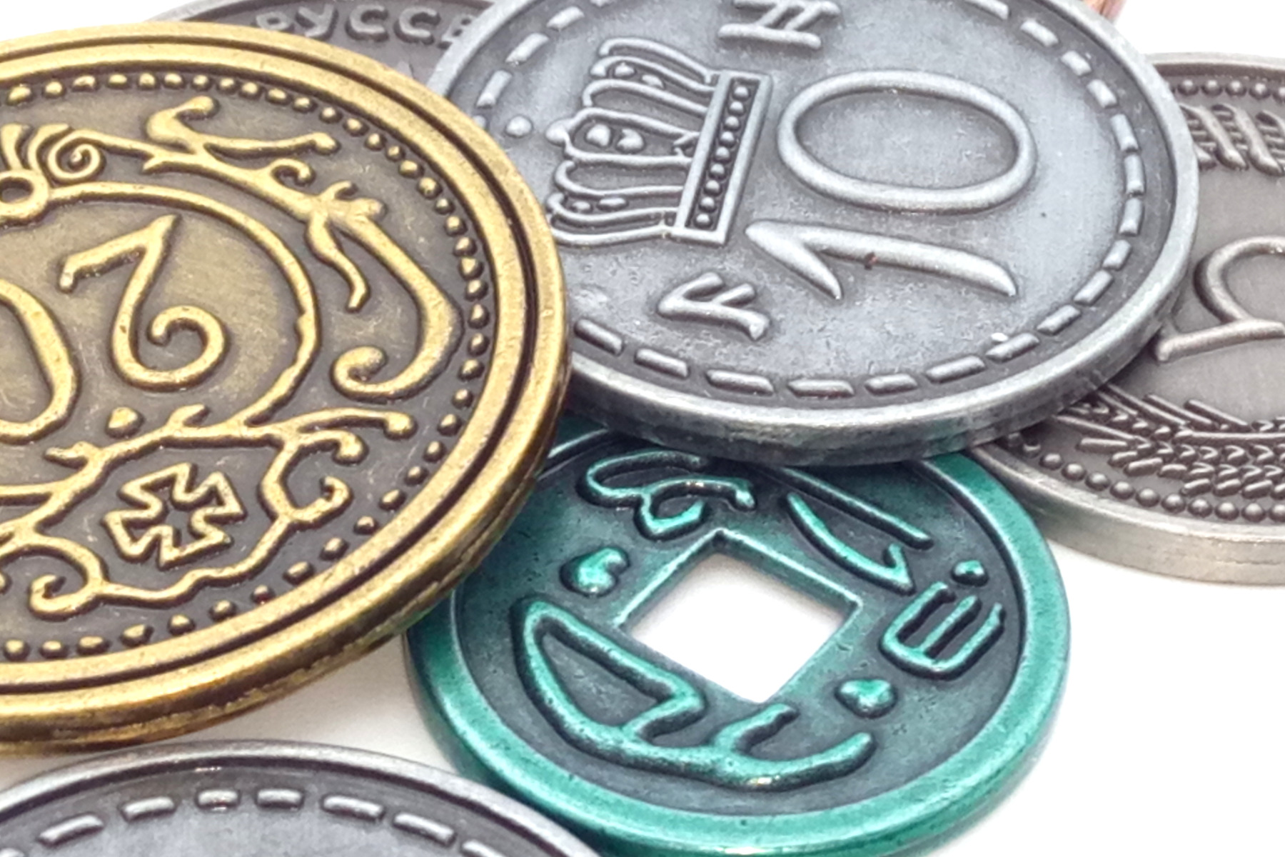 Scythe Metallmünzen Set