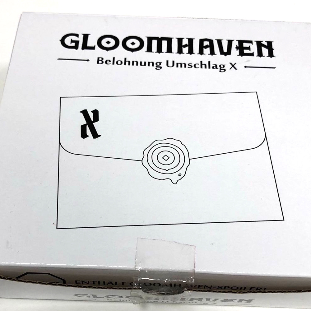 Umschlag X für Gloomhaven